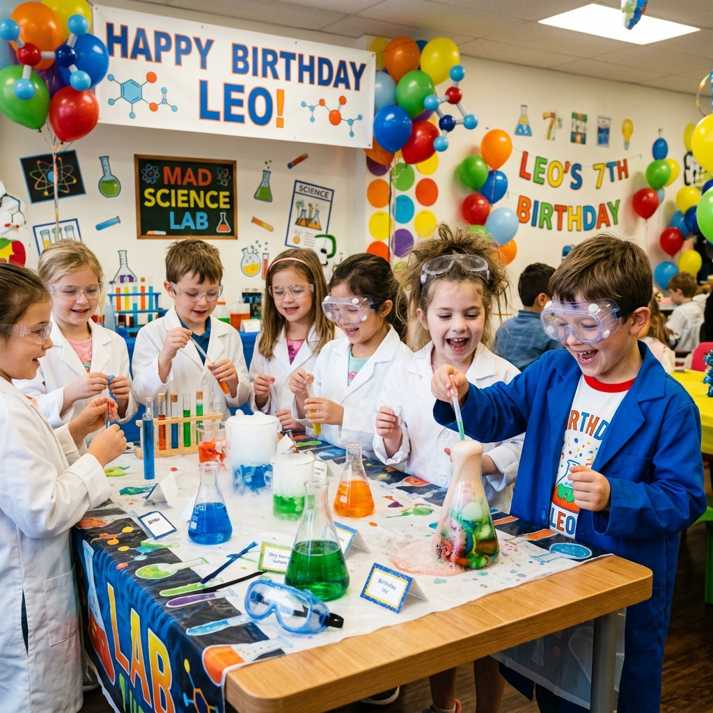 Birthday party at STEM Play Lab